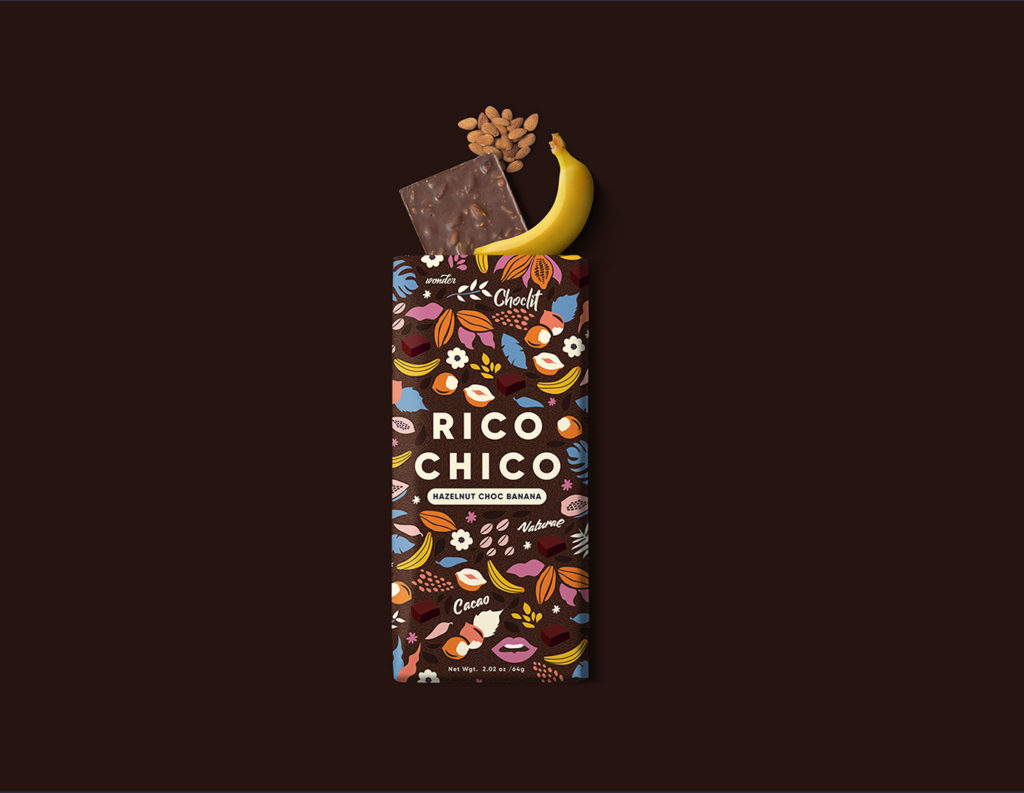 Energic chocolate paper cover